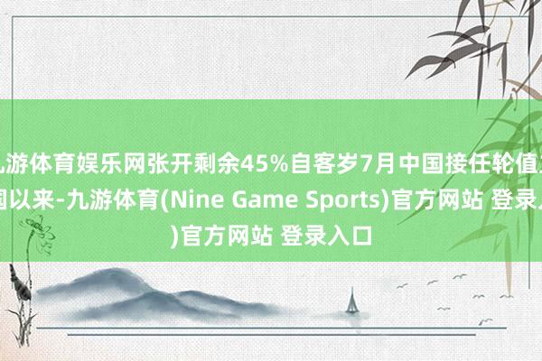 九游体育娱乐网张开剩余45%自客岁7月中国接任轮值主席国以来-九游体育(Nine Game Sports)官方网站 登录入口